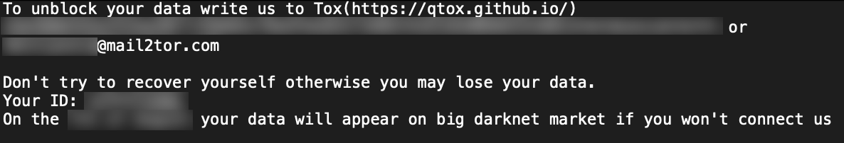 bian lian ransomware group
